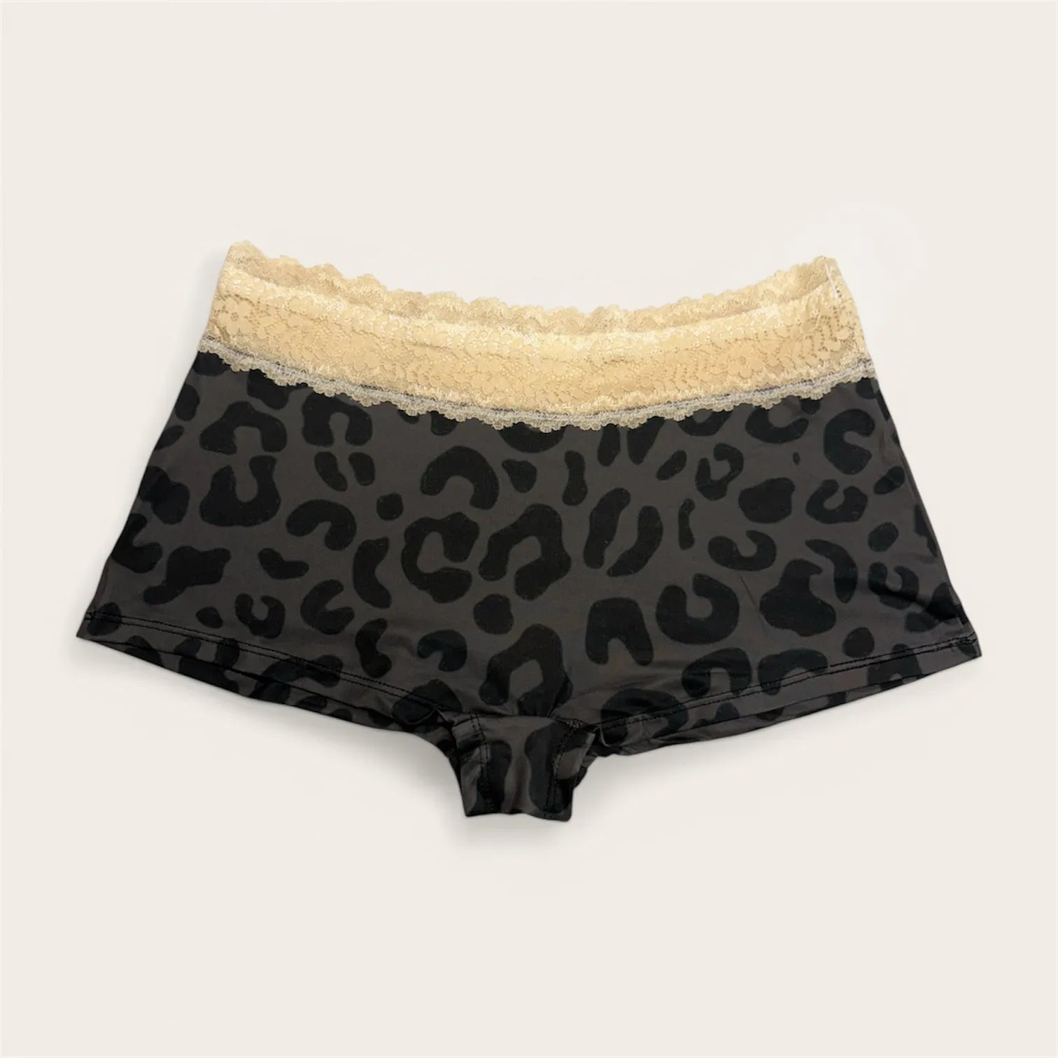 Bambi Lace Boyshort | Leopard