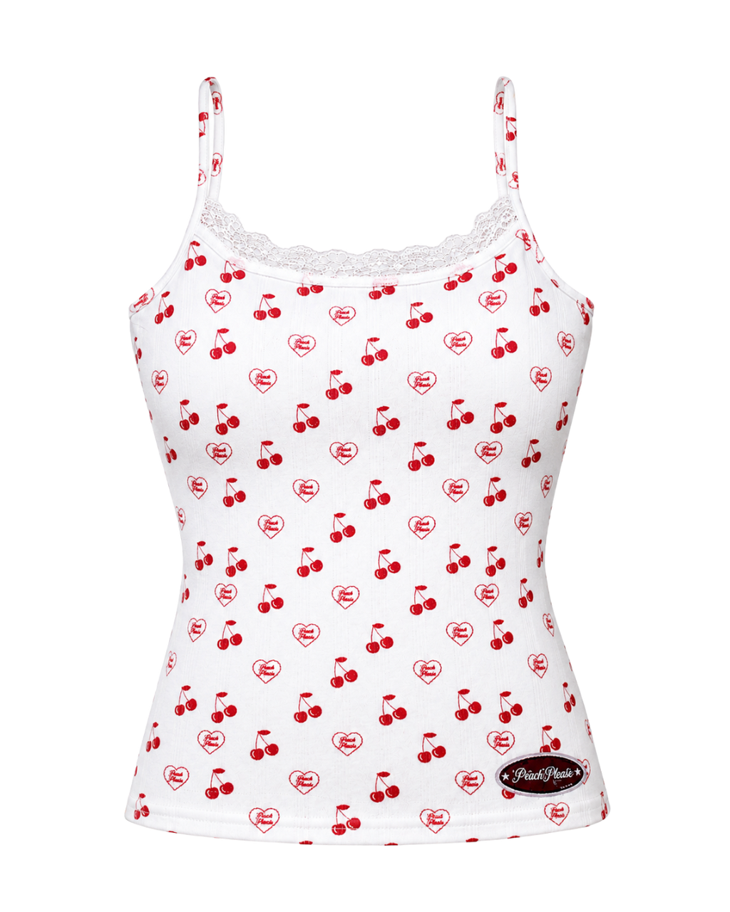 Padded Lace Cami ☆ Cherry Bomb