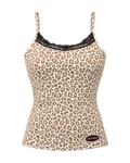 Padded Lace Cami ☆ Butter Leopard