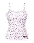 Padded Lace Cami ☆ Strawberry Milk