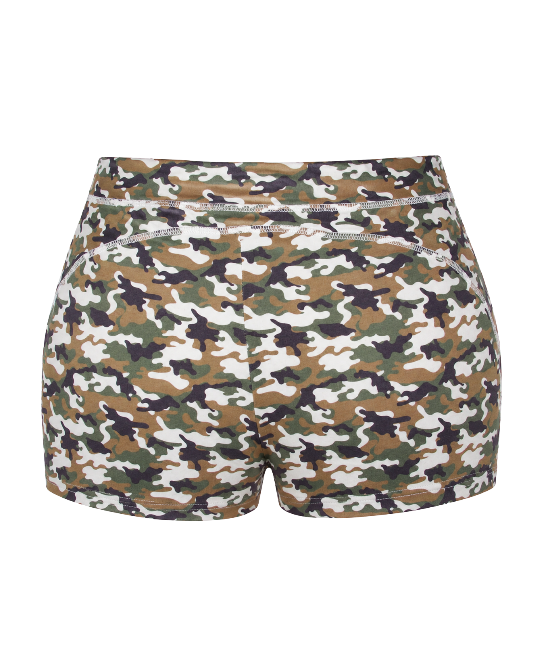 Cozy Baddie Mini Shorts ☆ Camo