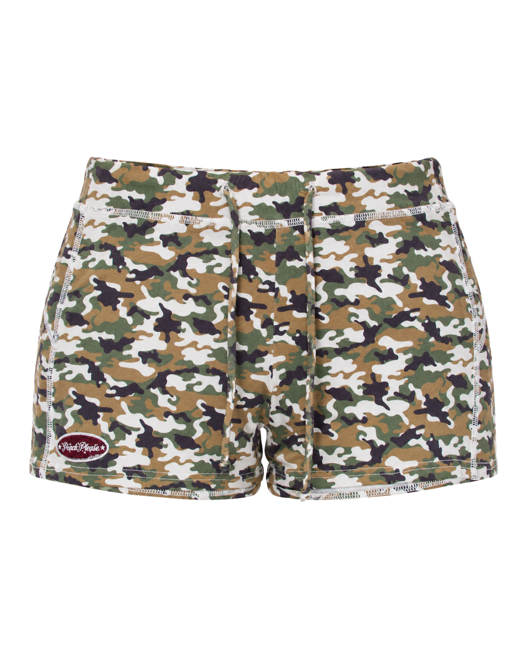 Cozy Baddie Mini Shorts ☆ Camo