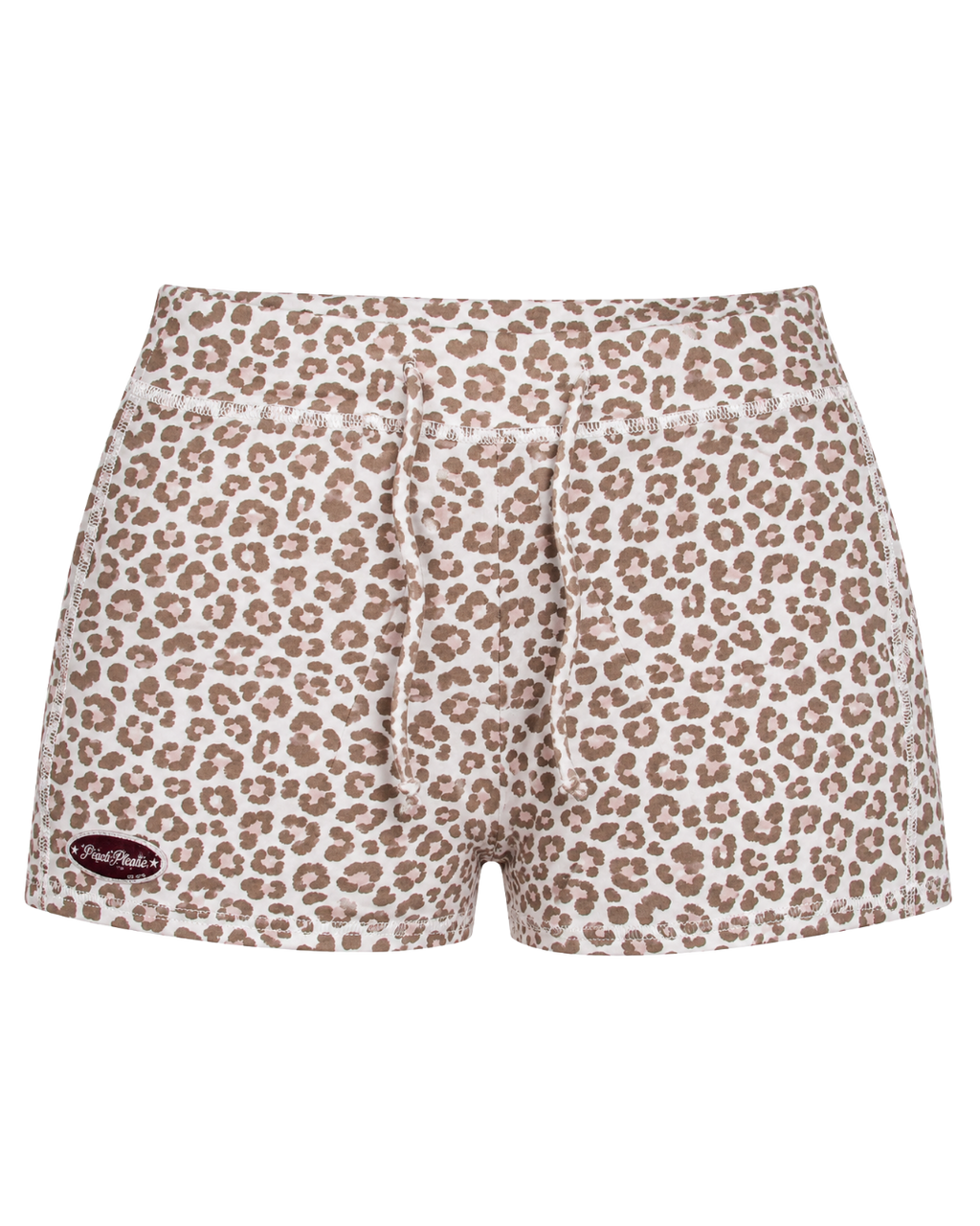 Cozy Baddie Mini Shorts ☆ Butter Leopard