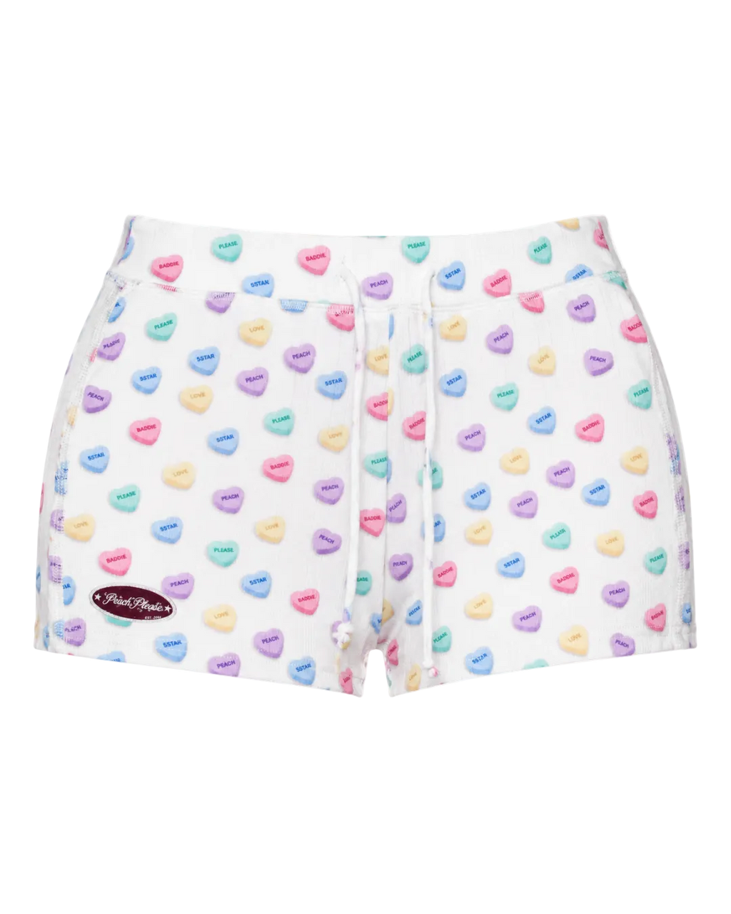 Cozy Baddie Mini Shorts ☆ Heart Candy