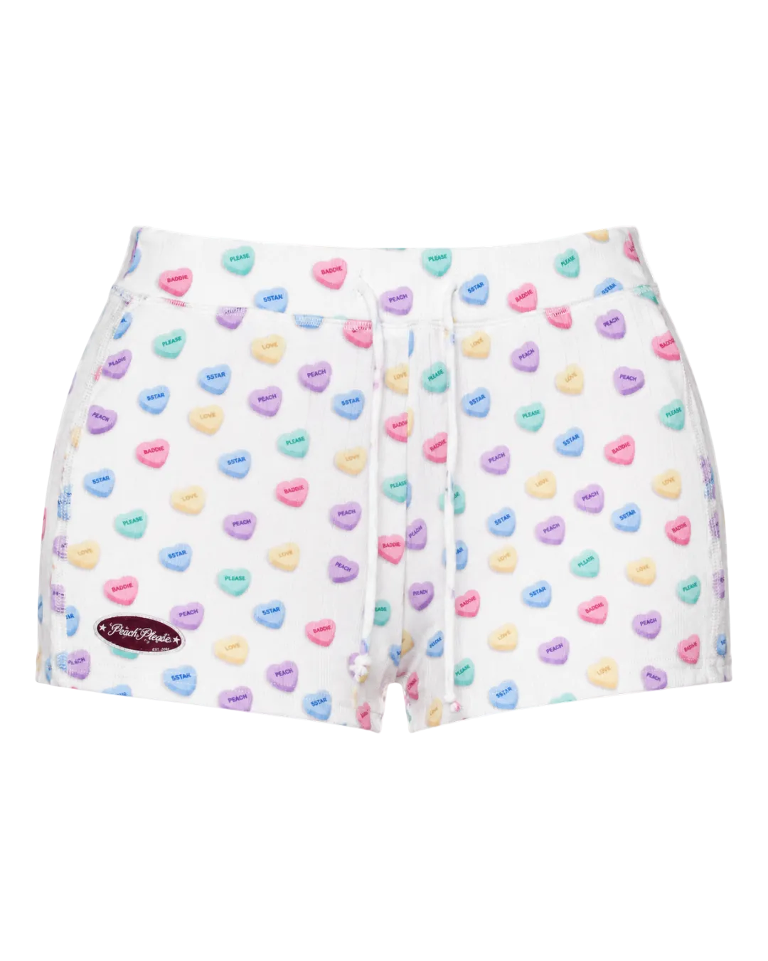 Cozy Baddie Mini Shorts ☆ Heart Candy