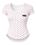 Waist Snatching Padded Tee ☆ Strawberry Milk