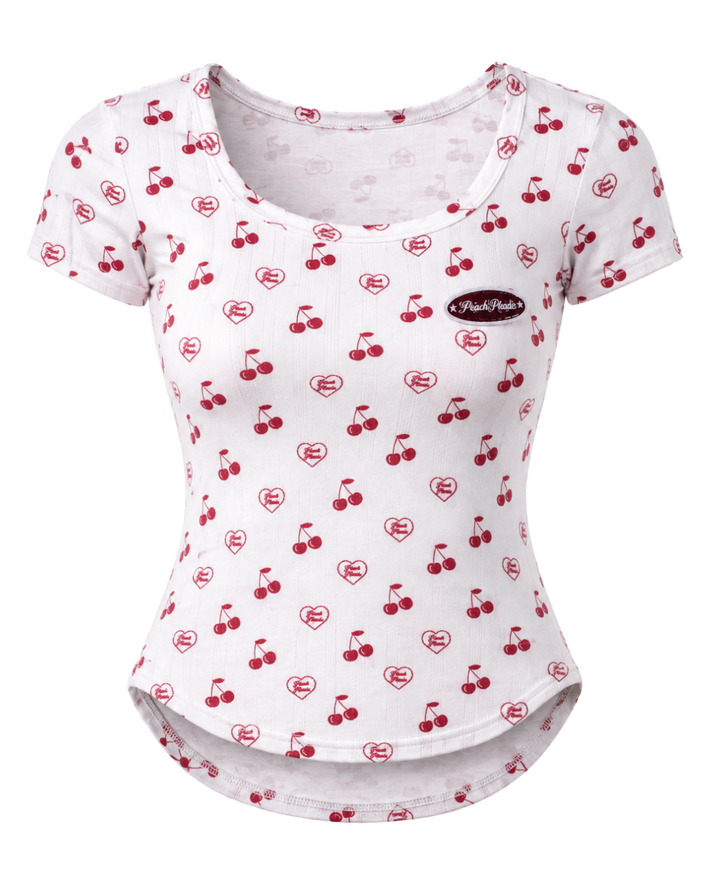 Waist Snatching Padded Tee ☆ Cherry Bomb