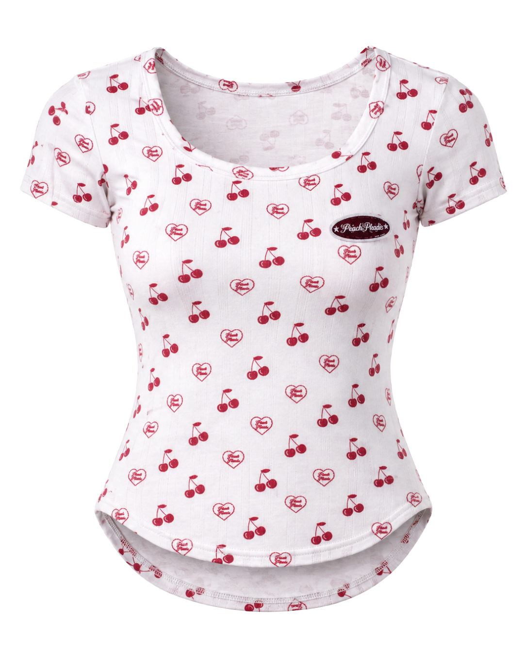 Waist Snatching Padded Tee ☆ Cherry Bomb