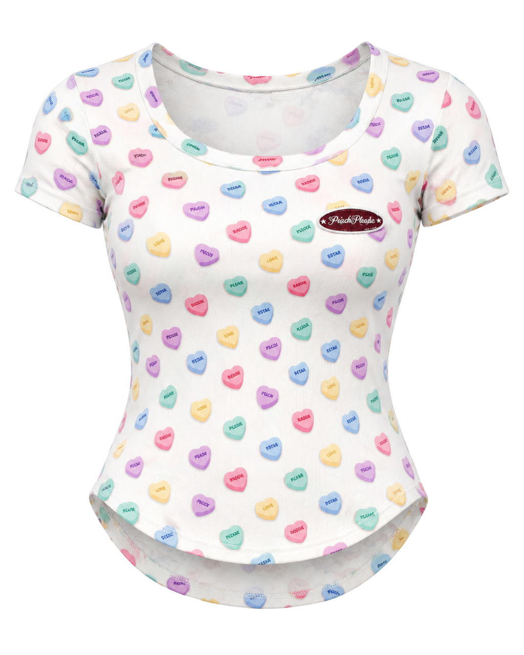Waist Snatching Padded Tee ☆ Heart Candy