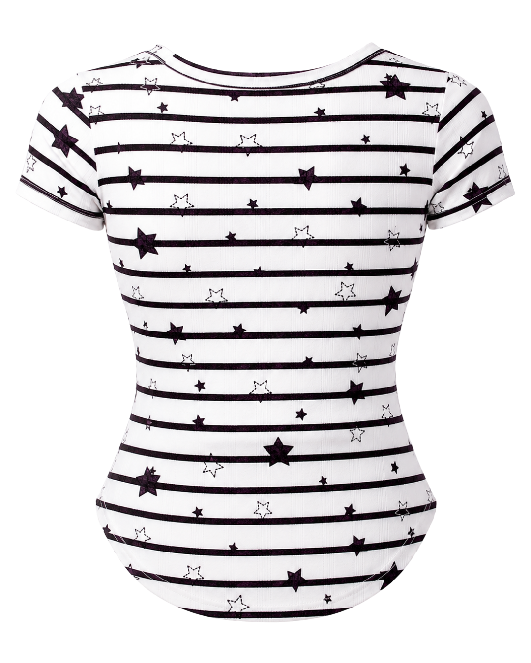 Waist Snatching Padded Tee ☆ Strip Star
