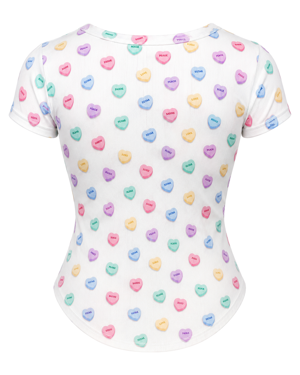 Waist Snatching Padded Tee ☆ Heart Candy