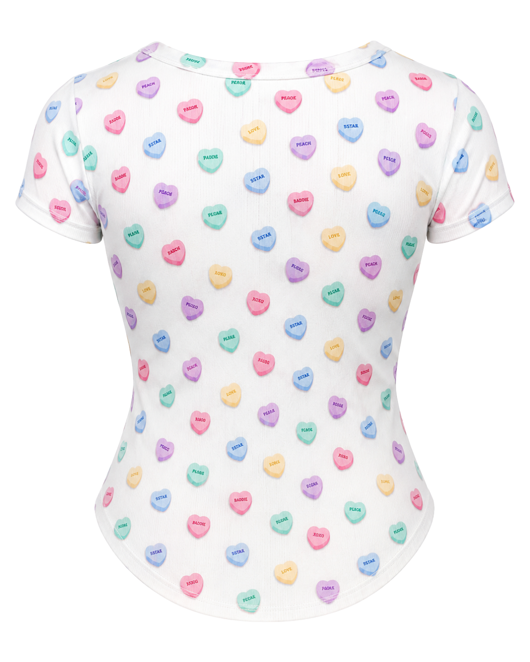Waist Snatching Padded Tee ☆ Heart Candy
