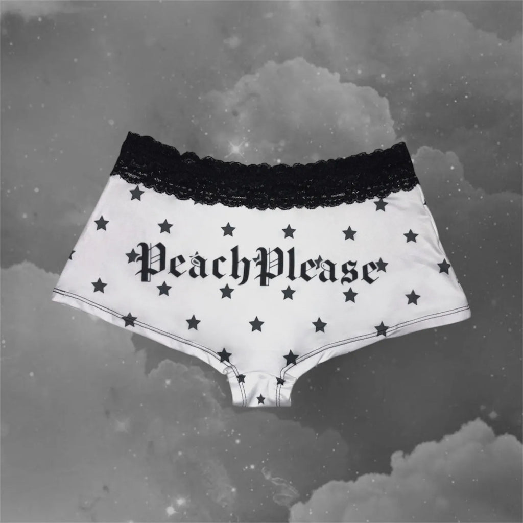 Bambi Lace Boyshort | Black Star Dust