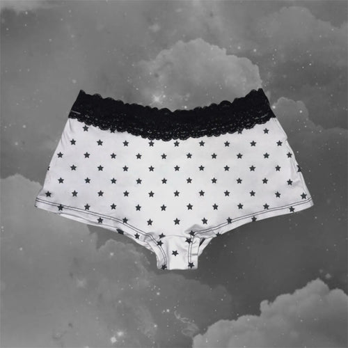 Bambi Lace Boyshort | Black Star Dust