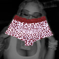 Bambi Lace Boyshort | Cherry Leopard