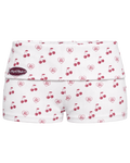 Cozy Baddie Foldover Mini Shorts ☆ Cherry Bomb
