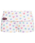 Cozy Baddie Foldover Mini Shorts ☆ Heart Candy