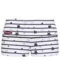 Cozy Baddie Foldover Mini Shorts ☆ Stripe Star