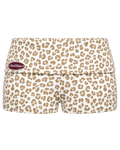 Cozy Baddie Foldover Mini Shorts ☆ Butter Leopard