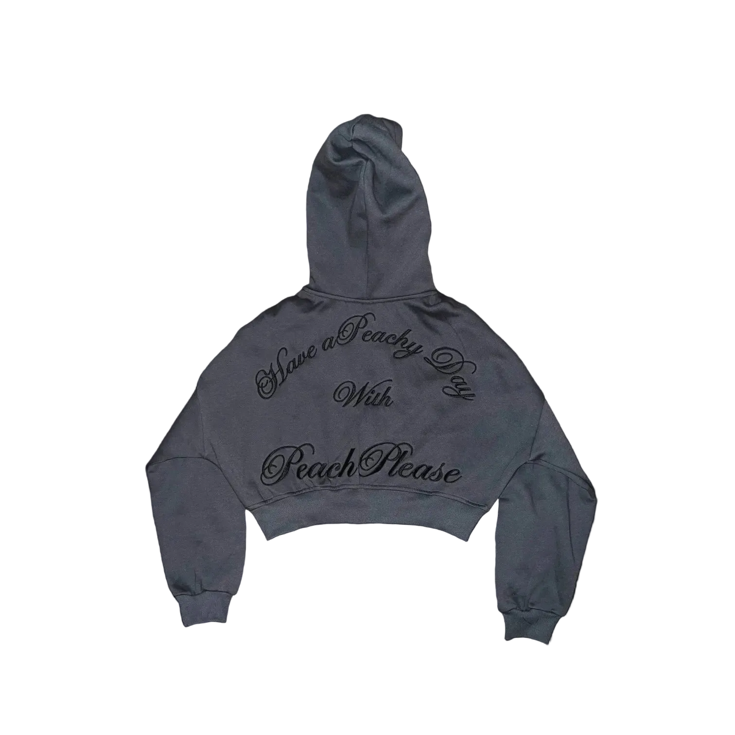 PeachBaddie Signature Jacket – Dark Gray