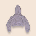 PeachBaddie Signature Embroidered Jacket – Light Grey